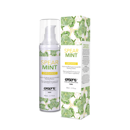 Массажное масло EXSENS Organic Spear Mint, съедобное
