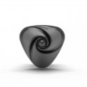 Вибратор для клитора с электростимуляцией Mystim Hearts Desire Black Edition