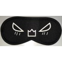 Закрытая маска на глаза Smile BLACK