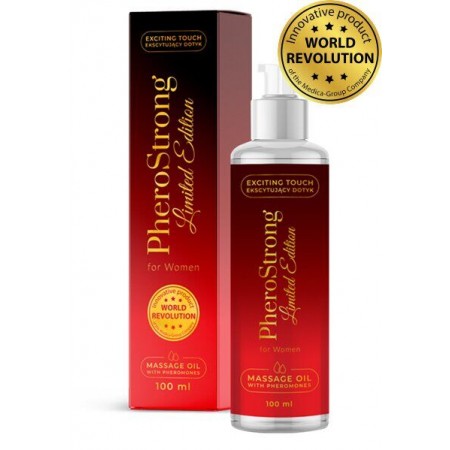 Массажное масло с феромонами PheroStrong Limited Edition for Women, 100 мл