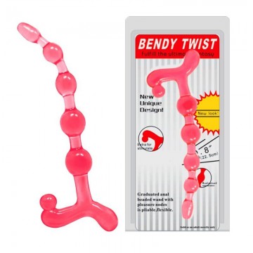 Купить - Анальные бусы Bendy twist