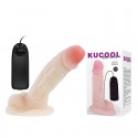 Реалистичный вибратор на присоске - KUCOOL Sextoys,