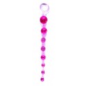 Анальні намисто BOSS - Jelly Anal 10 Beads Pink