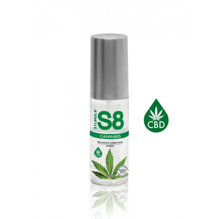 Гибридный лубрикант Stimul8 Cannabis Hybrid Lube , 50 мл