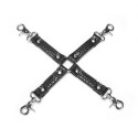 Набір Liebe Seele Temptation Bondage 8шт Kit, фіксатори, нашийник з повідцем, кляп, флогер, маска