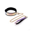 Набор Liebe Seele Pink Glossy 7шт Bondage Kit, фиксаторы, ошейник с поводком, кляп, флоггер, маска