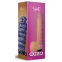 Вибратор EGZO Ciberskin, 22,5*4,5 см
