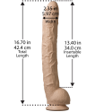 Фаллоимитатор Doc Johnson Dick Rambone Cock, 42 см