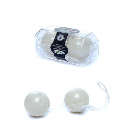 Вагинальные шарики Duo balls White,