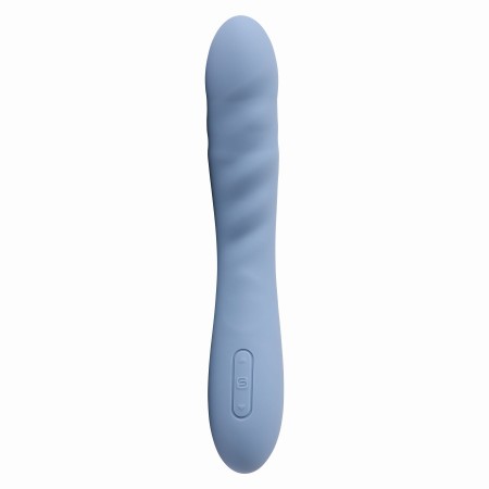 Смарт-вибратор с пульсацией Svakom Ava Neo, Cornflower Blue, 15 режимов работы, водонепроницаемый