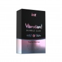 Жидкий вибратор Intt Vibration Bubble Gum, густой гель, очень вкусный, действует до 30 минут, 15 мл