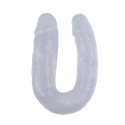 Двойной фаллоимитатор CHISA 14 Inch Dildo, Clear