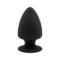 Анальная пробка SilexD (Model 1 size M) двухслойная, силикон+Silexpan, диаметр 6,2 см