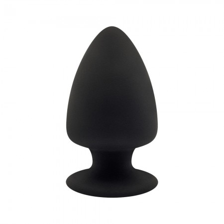 Анальная пробка SilexD (Model 1 size M) двухслойная, силикон+Silexpan, диаметр 6,2 см