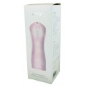 Мастурбатор з вібростимуляцією FOXSHOW Vibrating and Flashing Masturbation Cup Pink USB 7+7 Function