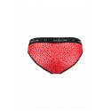 Чоловічі напівпрозорі труси Passion 031 SLIP MIKE L/XL Red, під леопард