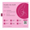 Вакуумный клиторальный стимулятор Womanizer Blend Vibrant Pink