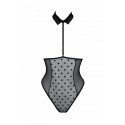 Эротическое боди Passion TRISHA BODY, S/M, black, с открытыми чашками