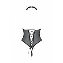 Эротическое боди Passion TRISHA BODY, S/M, black, с открытыми чашками