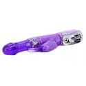 Вібратор із стимулятором клітора та функцією ротації BAILE - TRAVEL PARTNER Purple