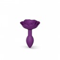 Силиконовая анальная пробка Love To Love OPEN ROSES S SIZE - PURPLE RAIN
