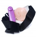 Страпон чоловічий з вібрацією BOSS - Damian Hollow Strap-on 2.0