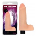 Вибромассажер CHISA Real Touch XXX - 7.5" Vibrating Cock No.01