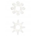 Набір з 2 шт кілець на пеніс Toy Joy - Power stretchy Rings Clear