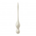 Вагинальные смарт-шарики с вибрацией Satisfyer Love Birds 1 Connect App White, 78 г