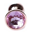 Анальний затор Boss Series - Jewellery Red Gold PLUG Rose S