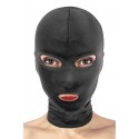 Капюшон для БДСМ с открытыми глазами и ртом Fetish Tentation Open Mouth and Eyes Hood