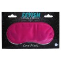 Атласная маска Boss Series Fetish - Love Mask Pink