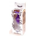 Силіконовий анальний затор Boss Series - Jewellery Purple Silicon PLUG Small Red S