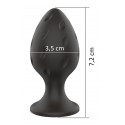 Анальний силиконовый плаг Boss Series - Silicone Anal Plug M, 3,5 см