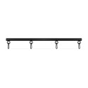Фиксатор для рук и ног Bedroom Fantasies Spreader Bar Lightweight Restraint Bar - Black