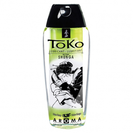 Лубрикант на водной основе Shunga Toko AROMA - Melon Mango, не содержит сахара, 165 мл
