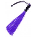 Силіконовий флогер ( довжина 26 см ) Fetish Boss Series - Silicone Whip Purple 10