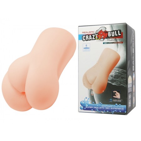 Мастурбатор-анус Crazy Bull - Realistic 3D Life-Like ASS Water lubricant