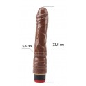 Вибратор CHISA Vibe Cock - Brown, 22,5 см