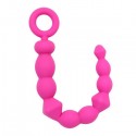 Анальная цепочка Chica BENDY BEADS, Pink