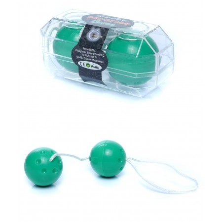 Вагінальні кульки Duo balls Green