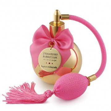 Купить - Увлажняющий спрей для тела Bijoux Indiscrets Bubblegum Body Mist с возбуждающим фруктовым ароматом, 100 мл