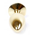 Анальний затор Boss Series - Jewellery Gold PLUG Purple S