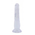 Анально-вагинальный фаллоимитатор на присоске CHISA Hi Rubber - 8.0 Inch Dildo Clear