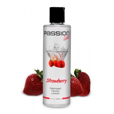 Лубрикант оральный Passion Licks Сandy strawberry, 236 мл