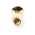 Анальний затор Boss Series - Jewellery Gold PLUG Rose S