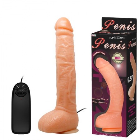 Вібратор на присосці - SEXTOY TOP PENIS