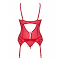 Корсет Obsessive Ingridia corset & thong M/L