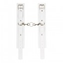 Оковы Leather Standart Leg Cuffs, White
