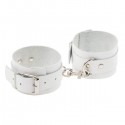 Оковы Leather Standart Leg Cuffs, White